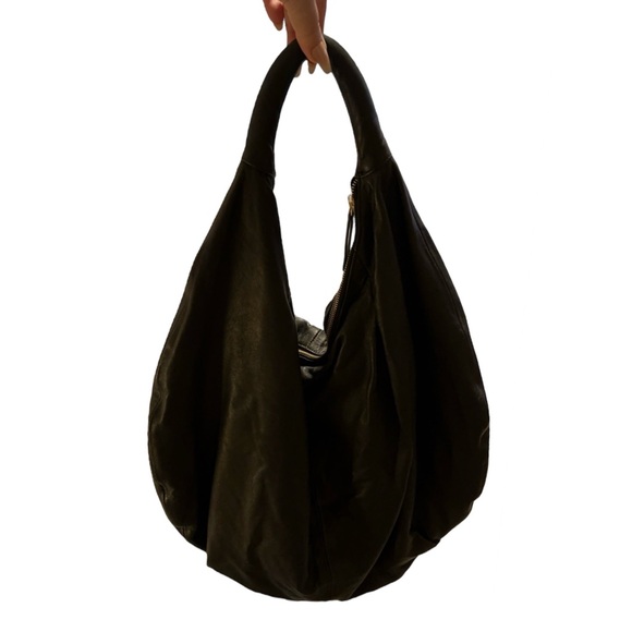 Anthropologie Slouchy Oversized Leather Tote - Picture 6 of 7